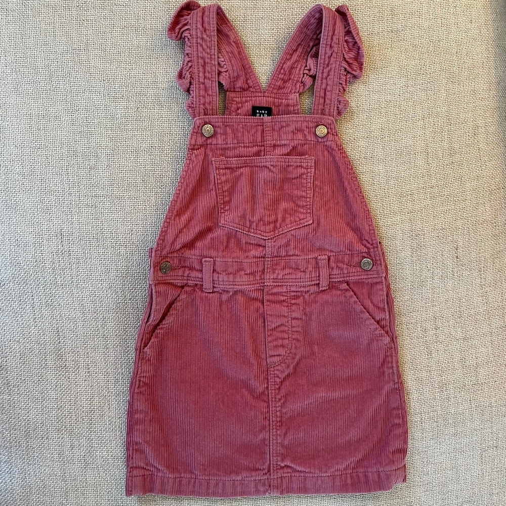 Gap - Pink Corduroy Skirtall - 5T